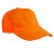 Оранжевая бейсболка оптом